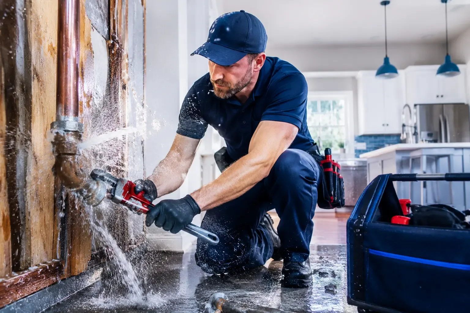 Local emergency pipe repair professionals in Groveland, IL